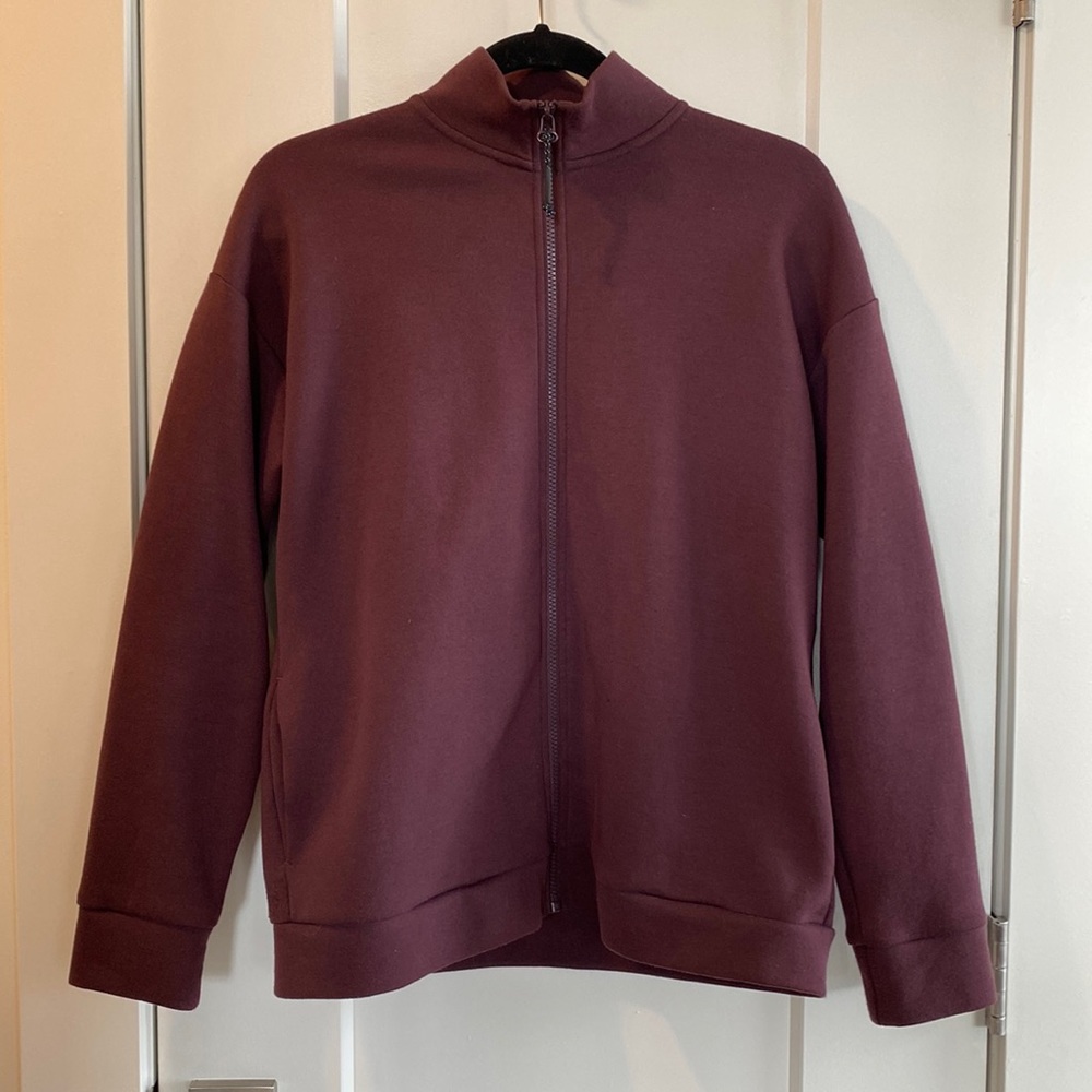 Lole fleece full zip sweater jacket - size L